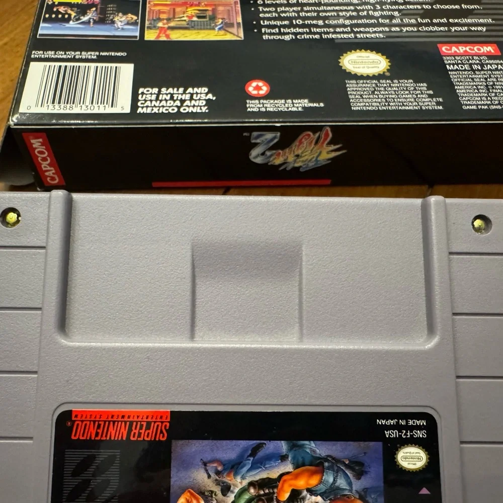 Super Nintendo (SNES) Final Fight 2 CIB